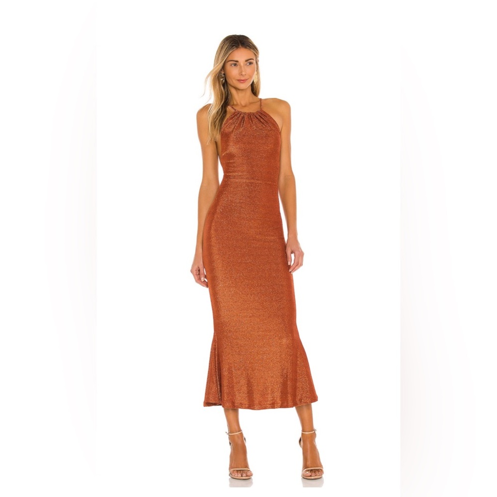 MISHA Greta Dress in Copper